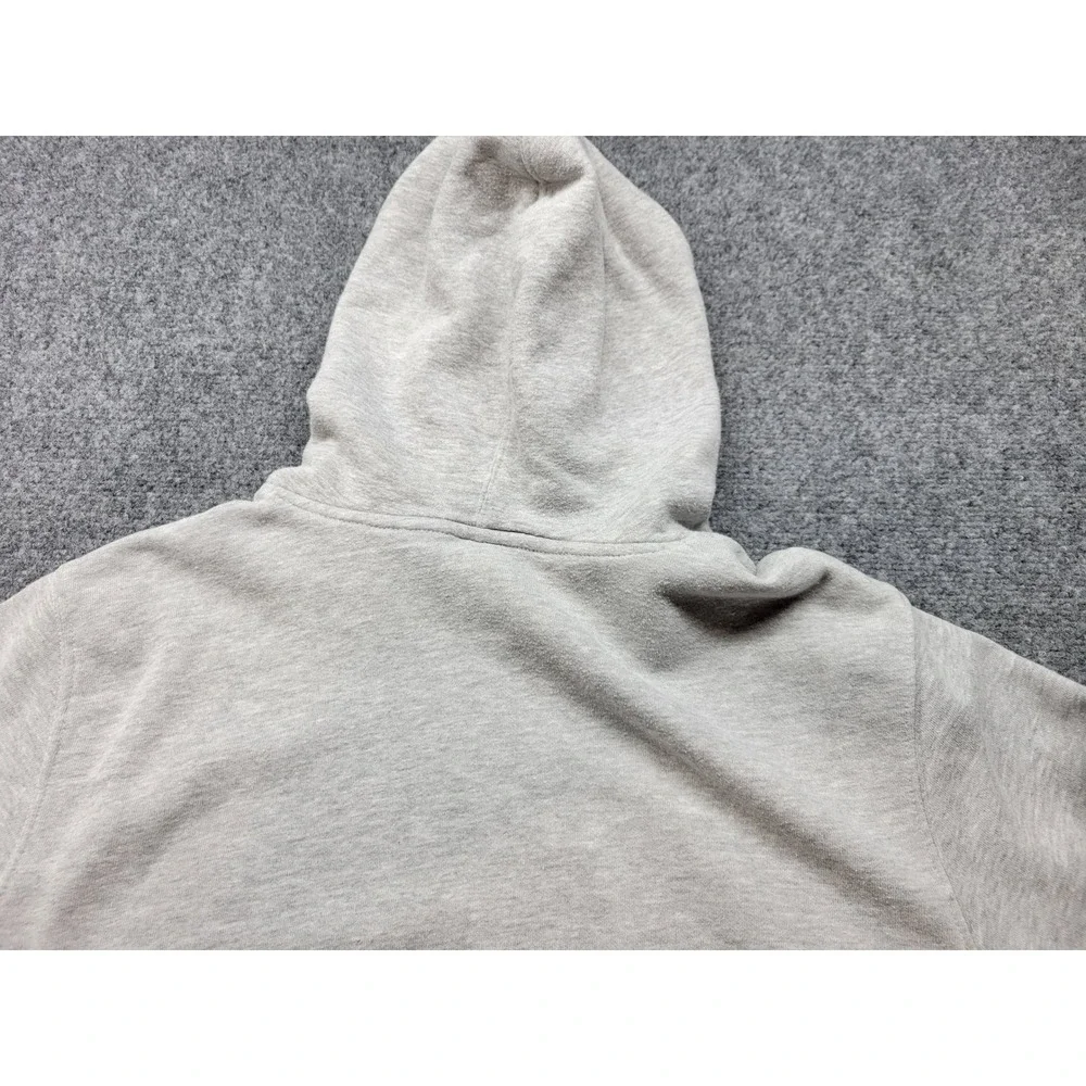 The North Face Mens Gray Half Dome Logo Pullover Hoodie Large A4QQO